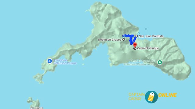 HET IS HEEL RUSTIG OP ROBINSON CRUSOE ISLAND